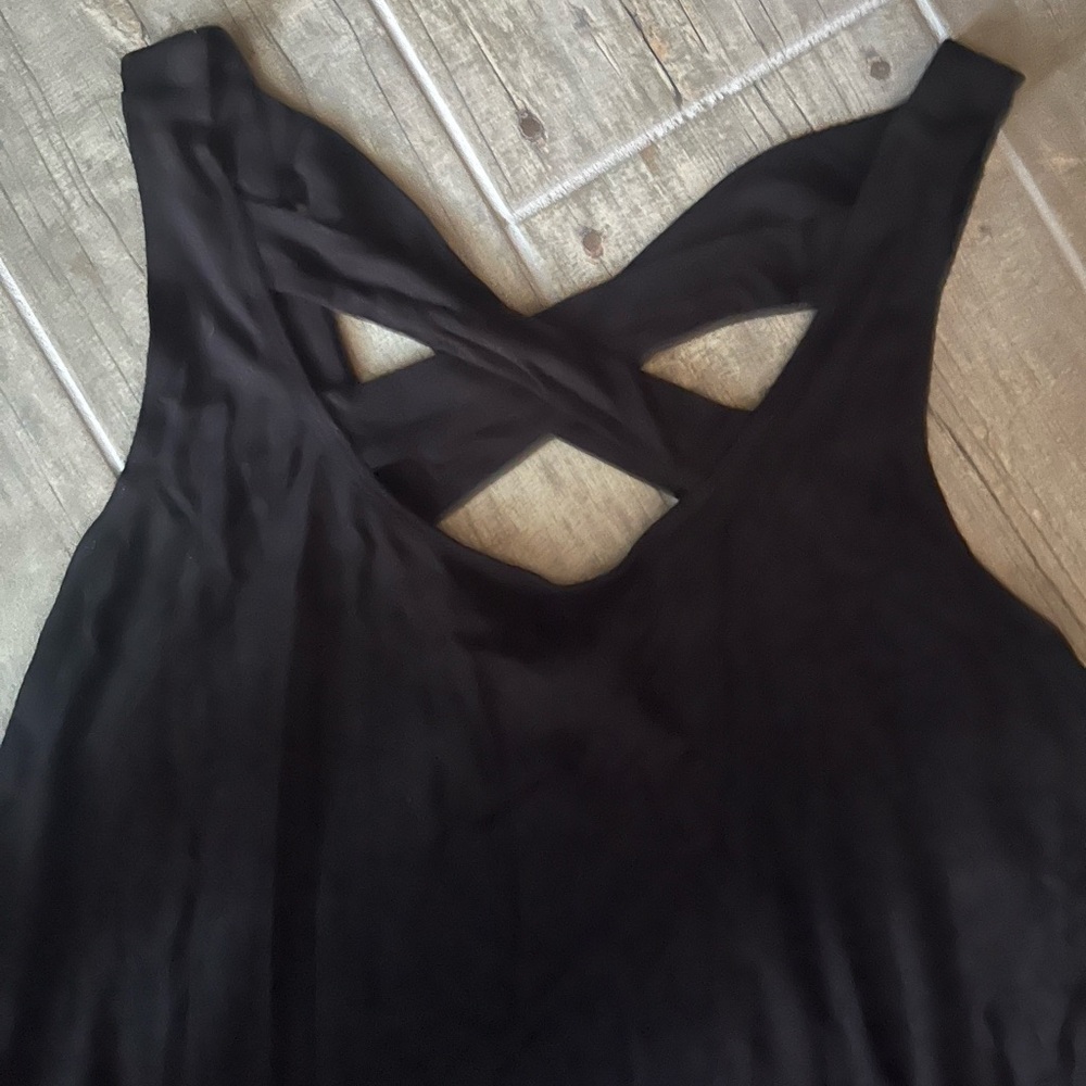 Maurices Black Crisscross Dress